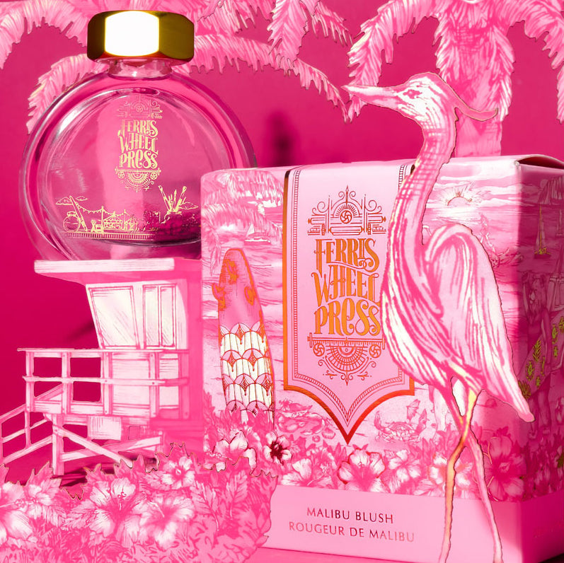 Ferris Wheel Press Fountain Pen Ink Malibu Blush 38ml