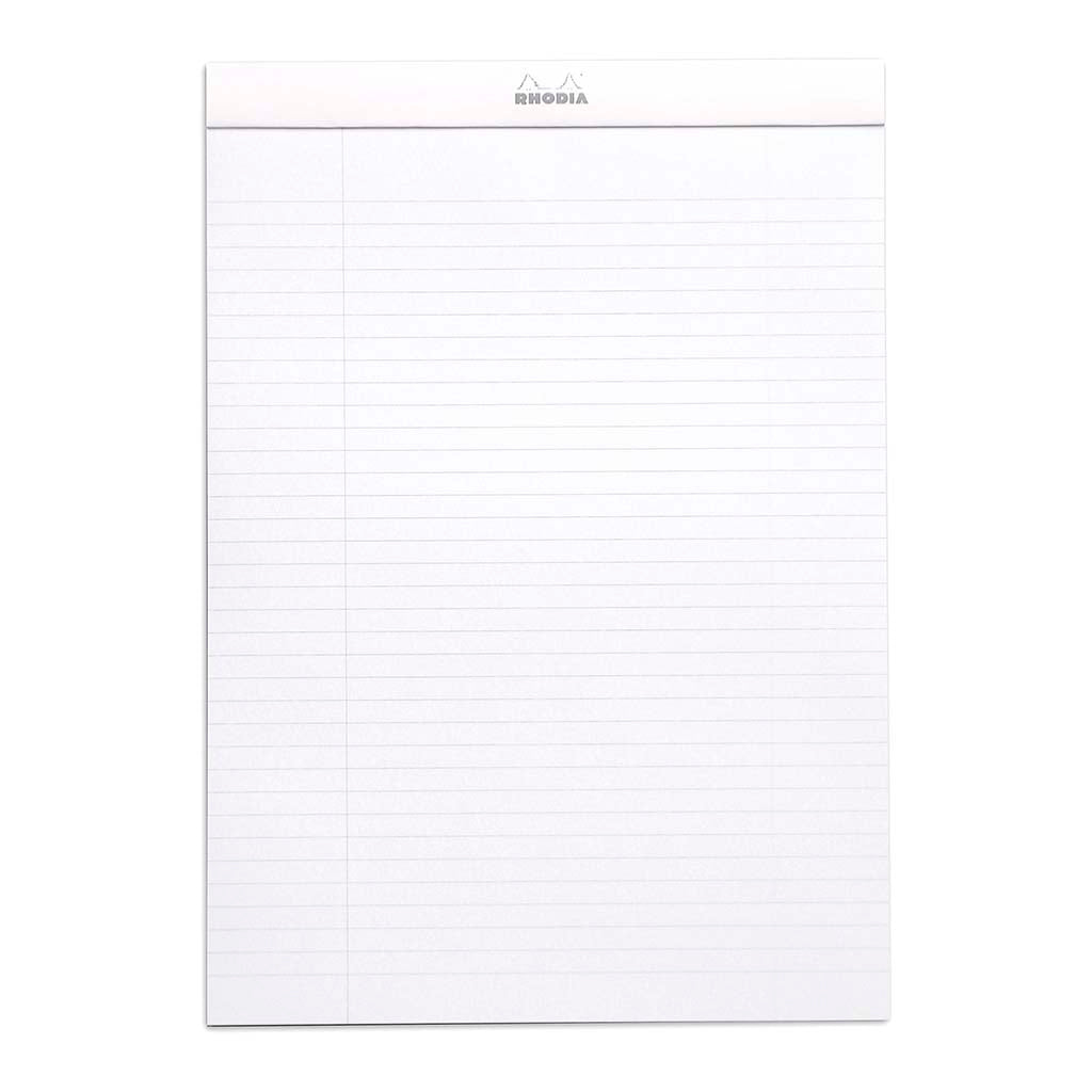 Rhodia Bloc Pad No. 18 A4 Lined White