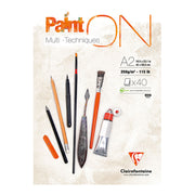 PaintON Pad White A2 40sh