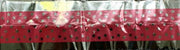 Cake Band Star Pink/Silver 63mm (7m) - Cafe Supply