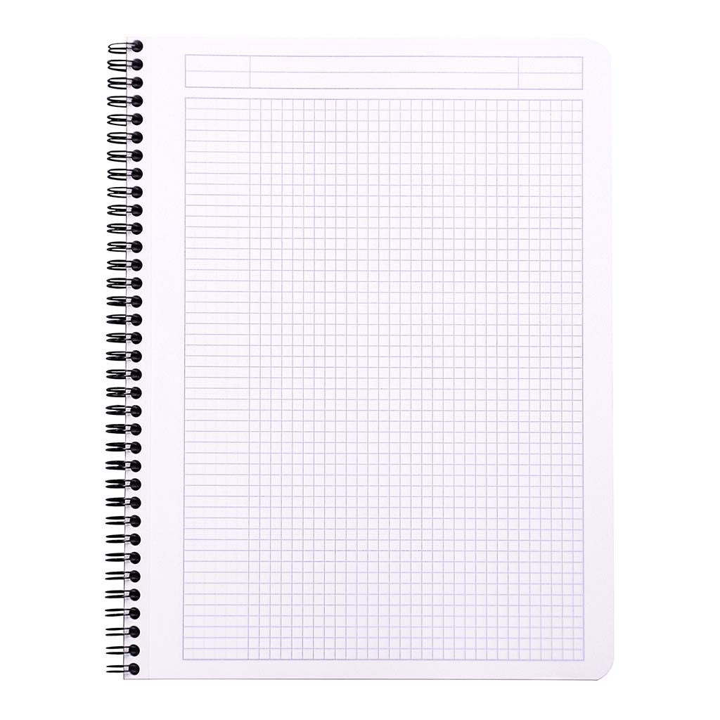 Rhodia Classic Notebook Spiral A4+ Grid White