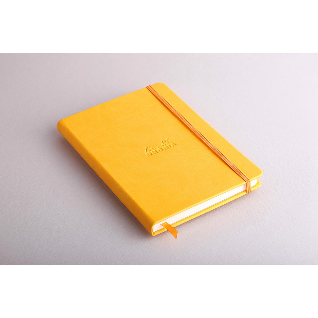 Rhodiarama Hardcover Notebook A5 Lined Daffodil