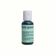 Chefmaster Liqua Gel Mint Green .70oz Bottle (Box 12) - Cafe Supply