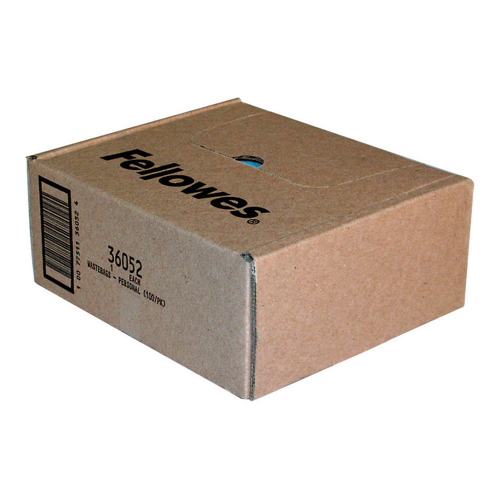 Fellowes Shredder Bags Home/SOHO 22-26L, Pack of 100