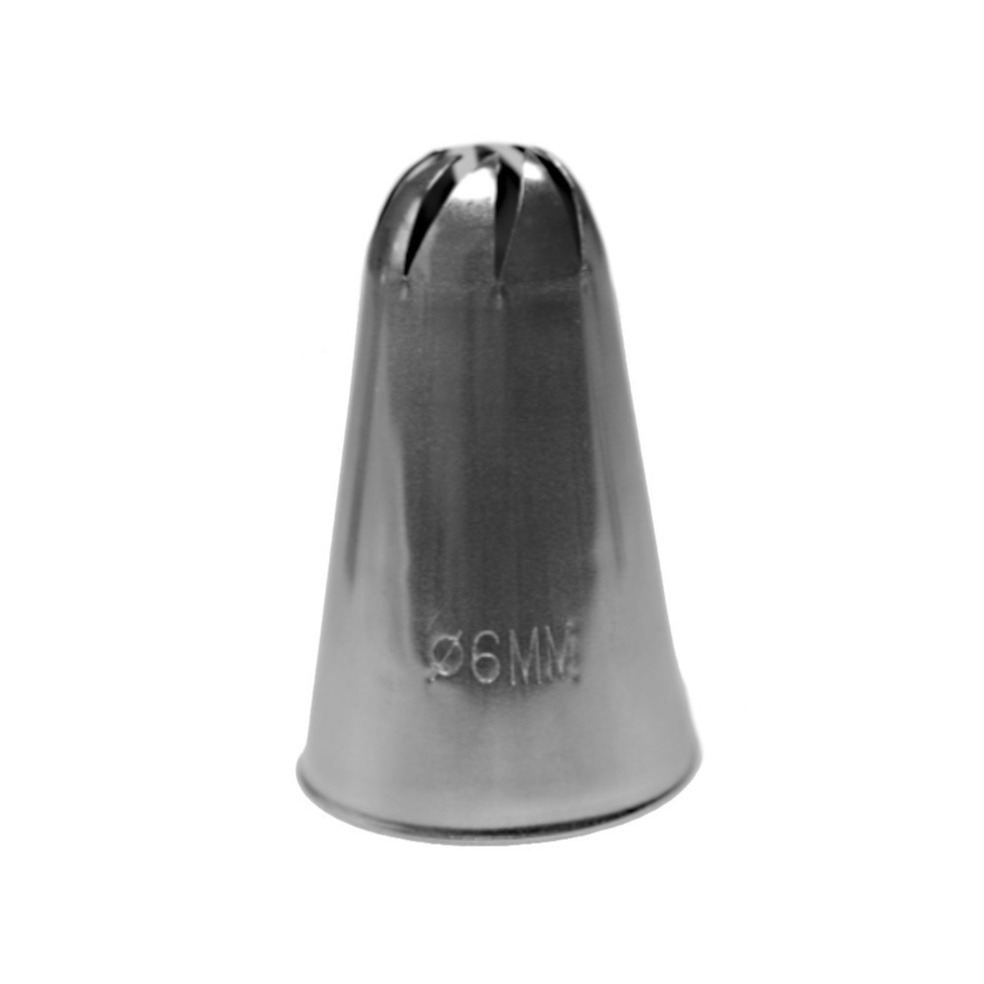 Stainless Steel Rose 6mm Piping Tube (50mm) - Cafe Supply