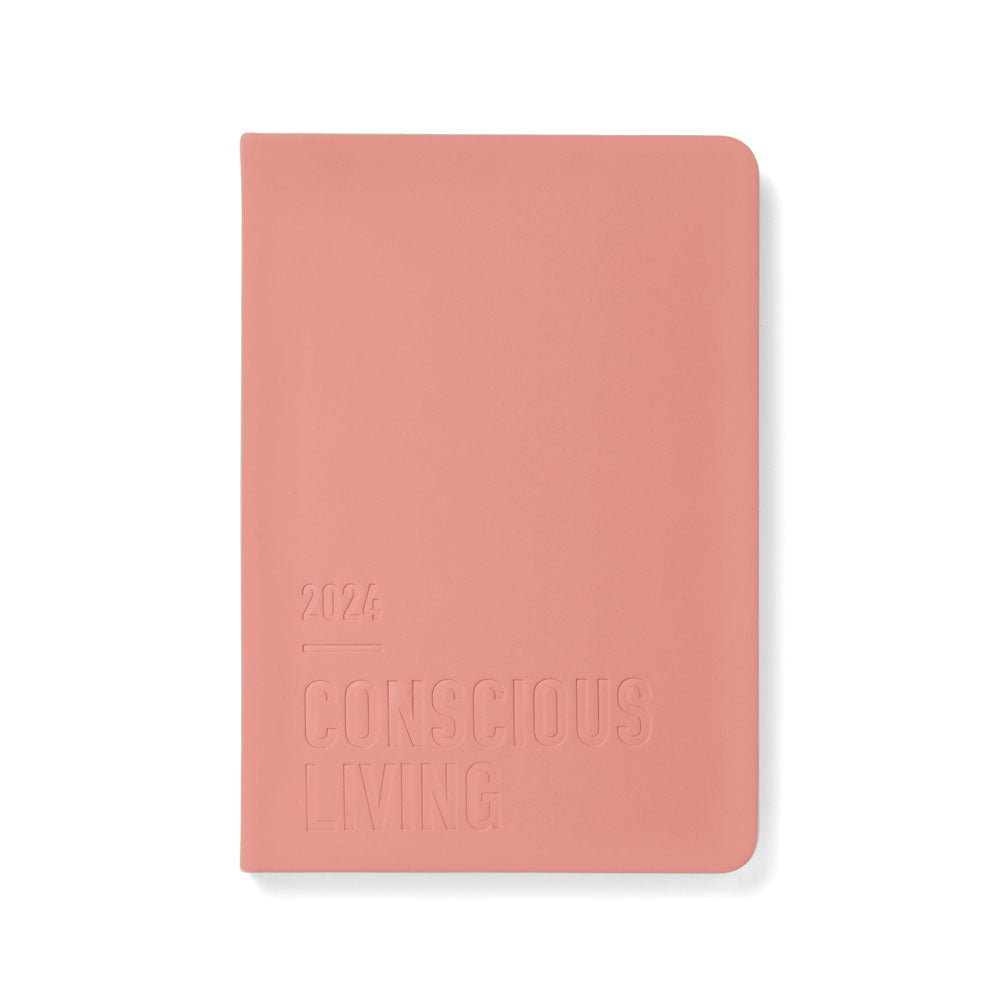Letts of London Diary Conscious A5 Week to View Clay Even Year