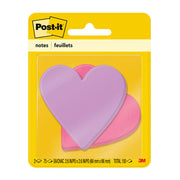 Post-it Heart-Shaped Notes 7350-HRT 76x76mm, Pack of 2