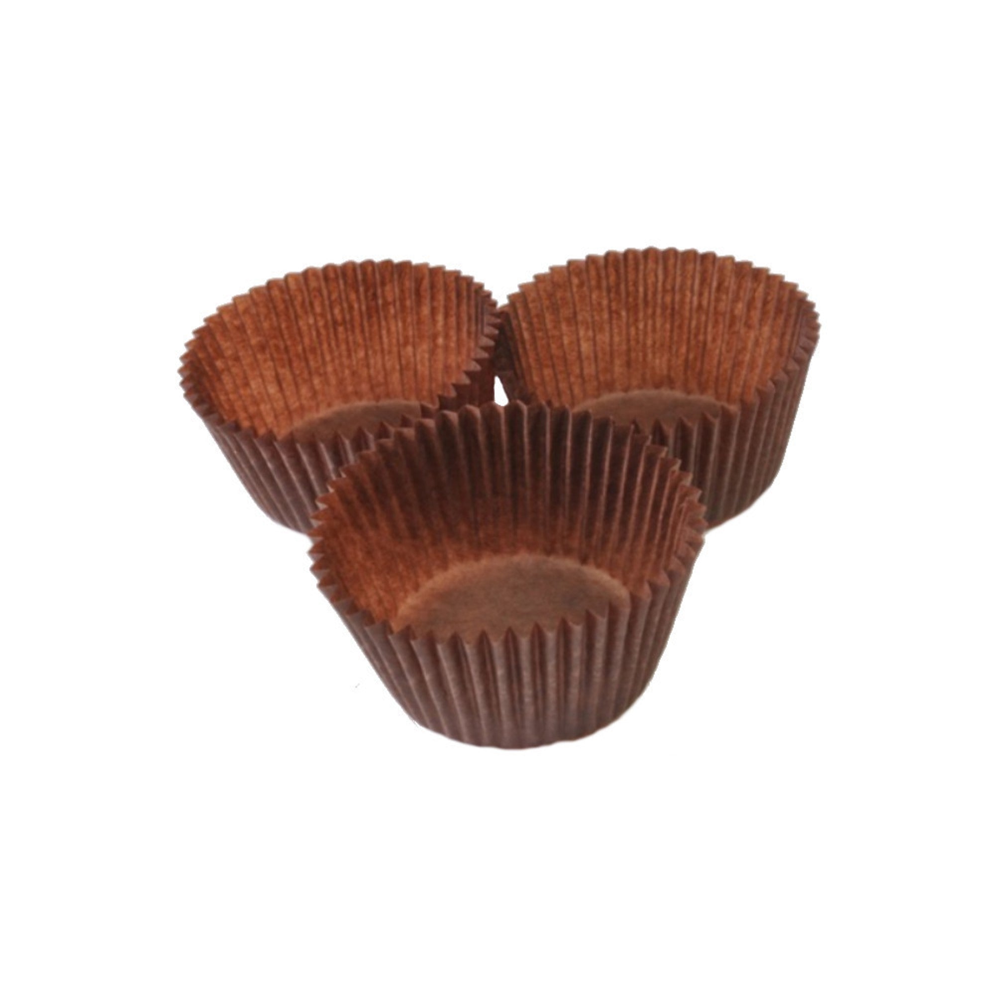 Paper Cases Brown 30x23mm (500) - Cafe Supply