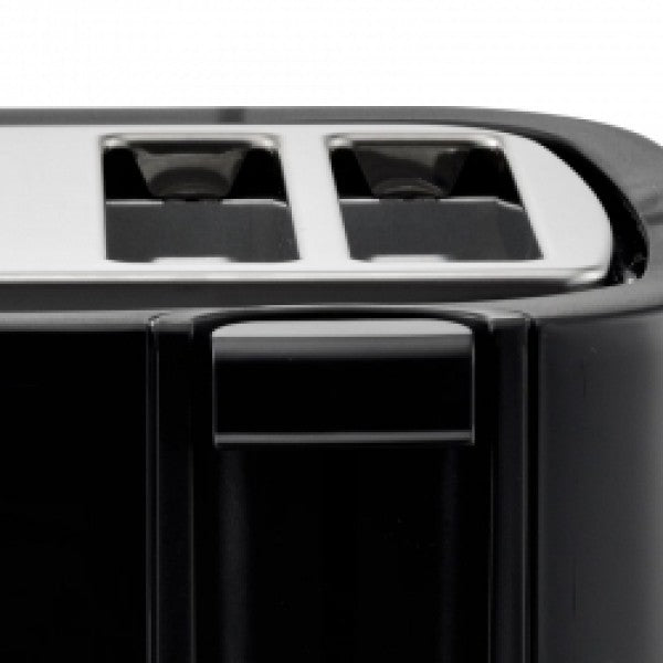 Nero Black Toaster 4 Slice 1500W Square - Cafe Supply