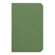 Age Bag Notebook Pocket Lined Green