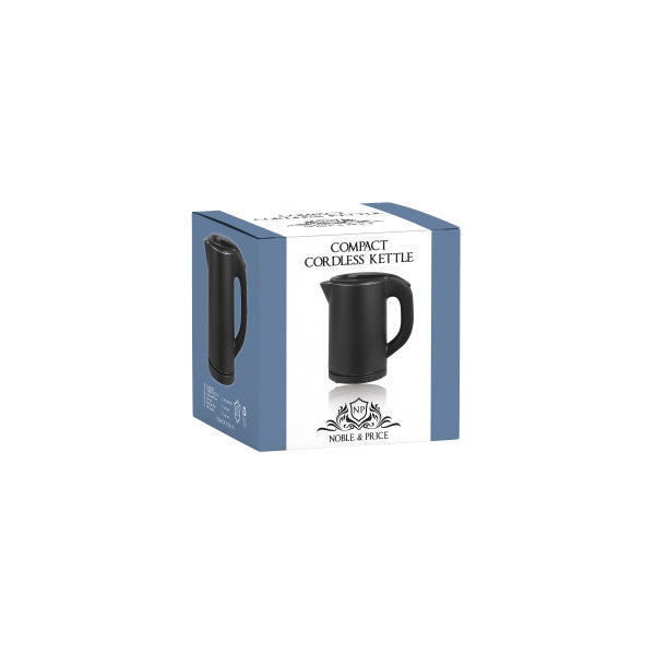 Noble & Price Cordless Kettle Black 0.8L