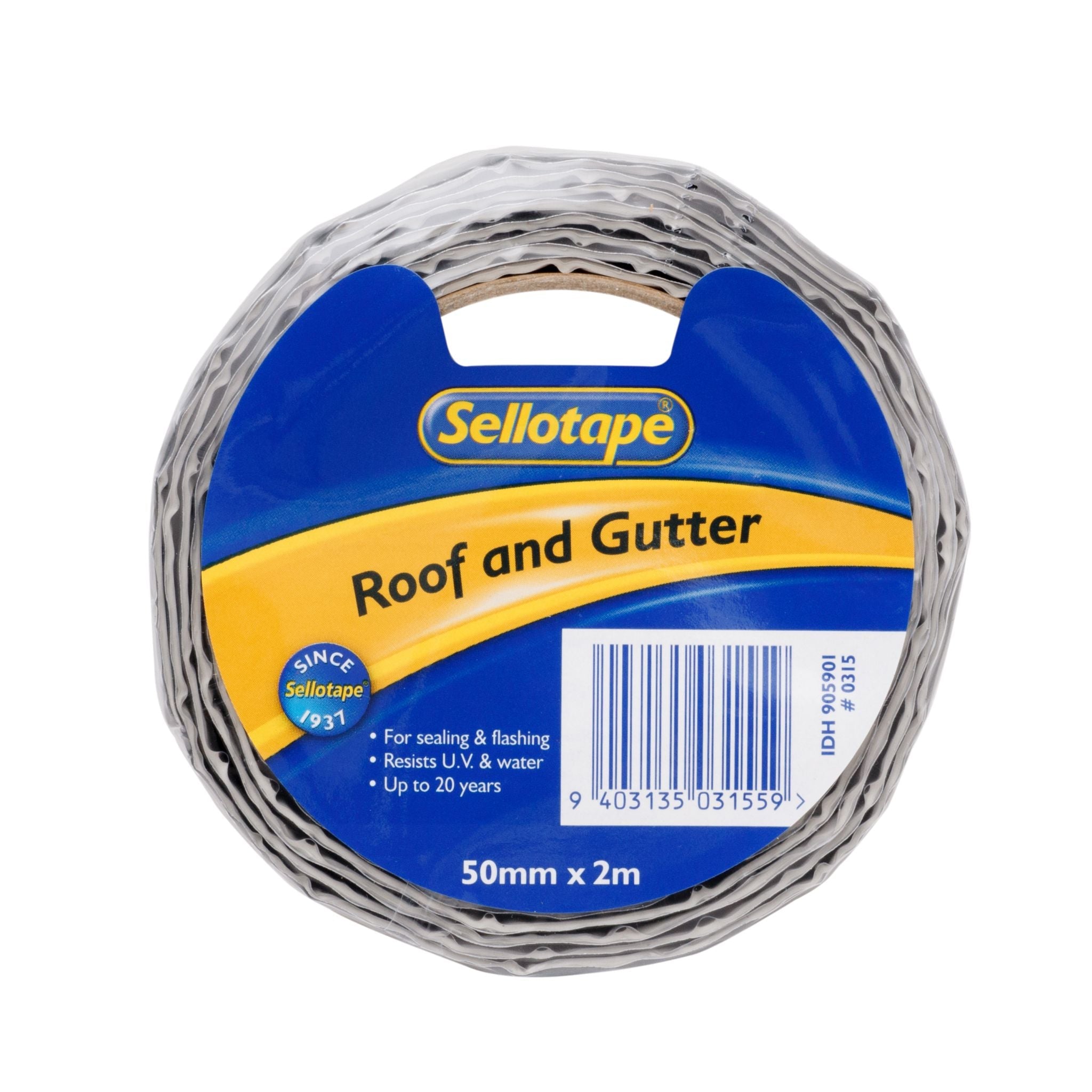 Sellotape 0315 RF&GUTR Rep Tape 50mmx2m - Cafe Supply