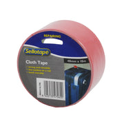 Sellotape 4706R Cloth Red 48mmx10m - Cafe Supply