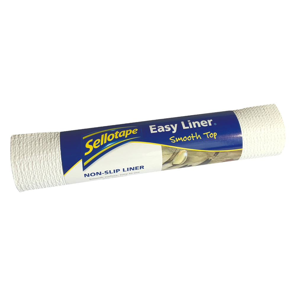 Sellotape Easy Liner Smooth Top White 304mm x 3040mm - Cafe Supply