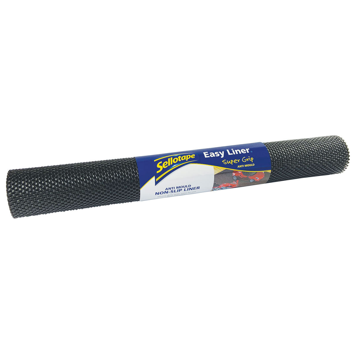 Sellotape Easy Liner Super Grip Black 508mm x 1820mm - Cafe Supply