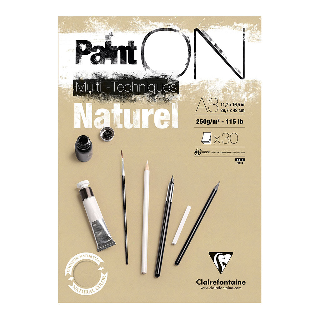 PaintON Pad Natural A3 30sh