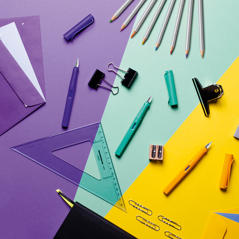 Lamy Safari Fountain Pen Violet E/Fine (021) - Cafe Supply