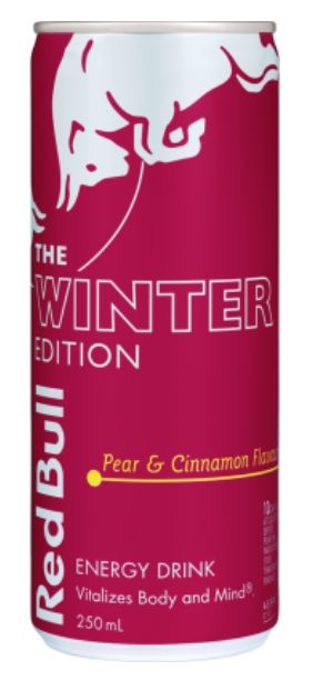 Red Bull Winter Edition Pear & Cinnamon Energy Drink 250ml