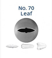 Stainless Steel Leaf Piping Tube No70 (19mm) - Cafe Supply