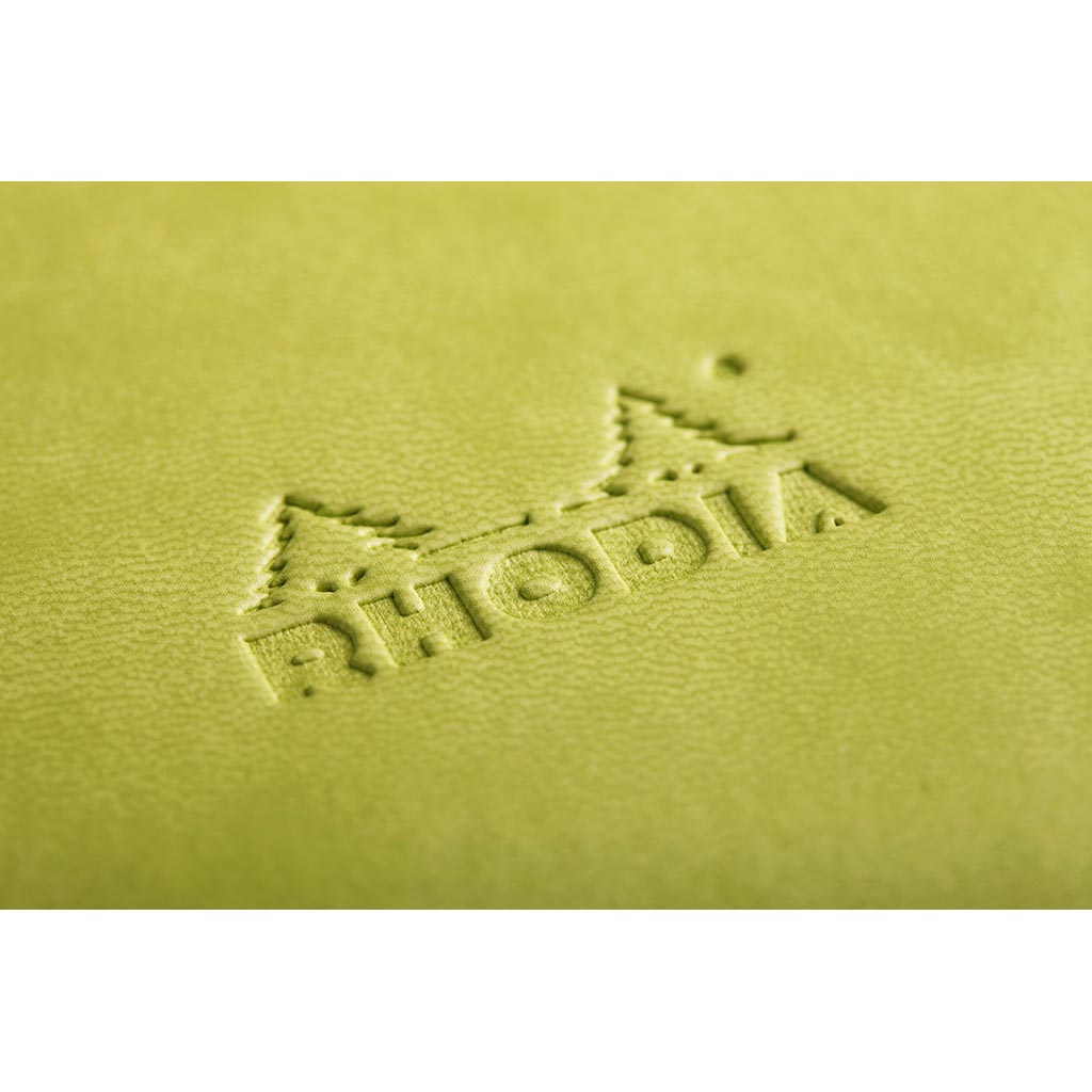 Rhodiarama Hardcover Notebook A5 Lined Anise Green