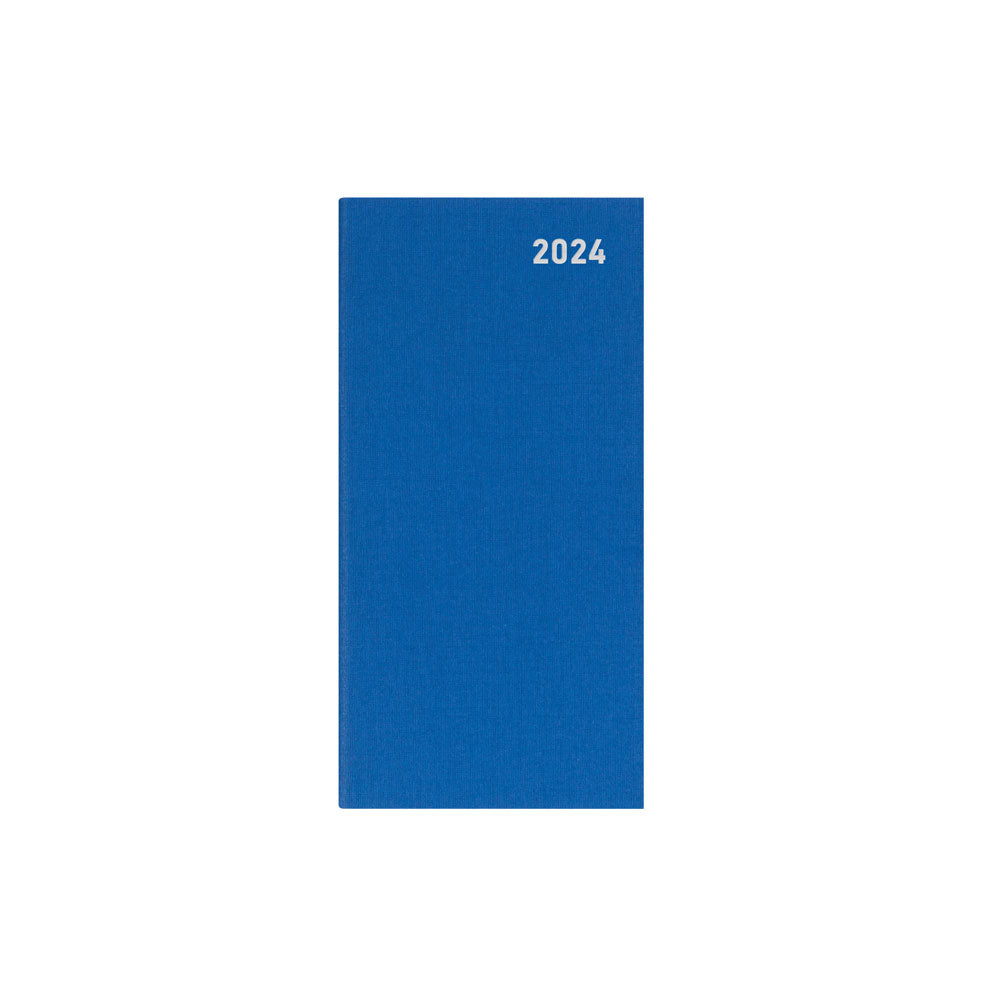 Letts of London Diary Principal Slim Week to View English Blue Even Year