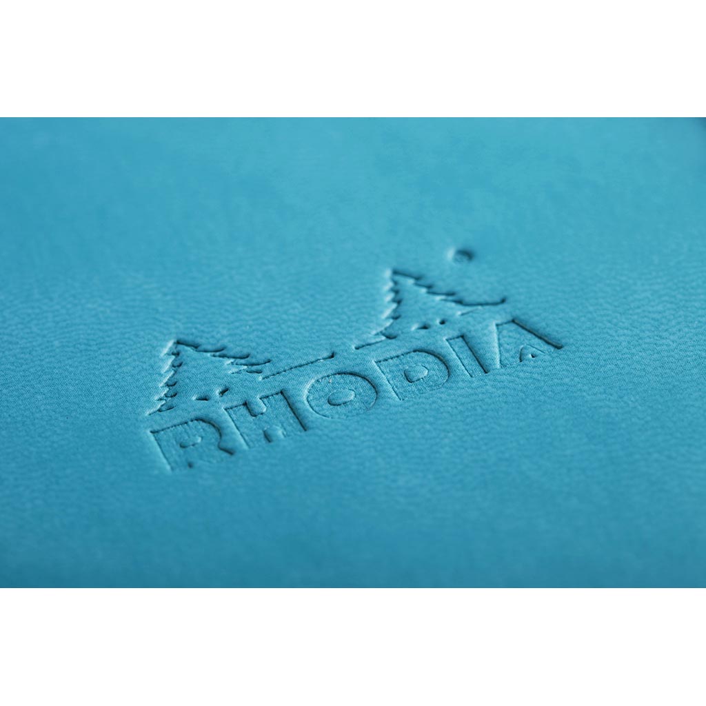 Rhodiarama Hardcover Notebook A5 Blank Turquoise