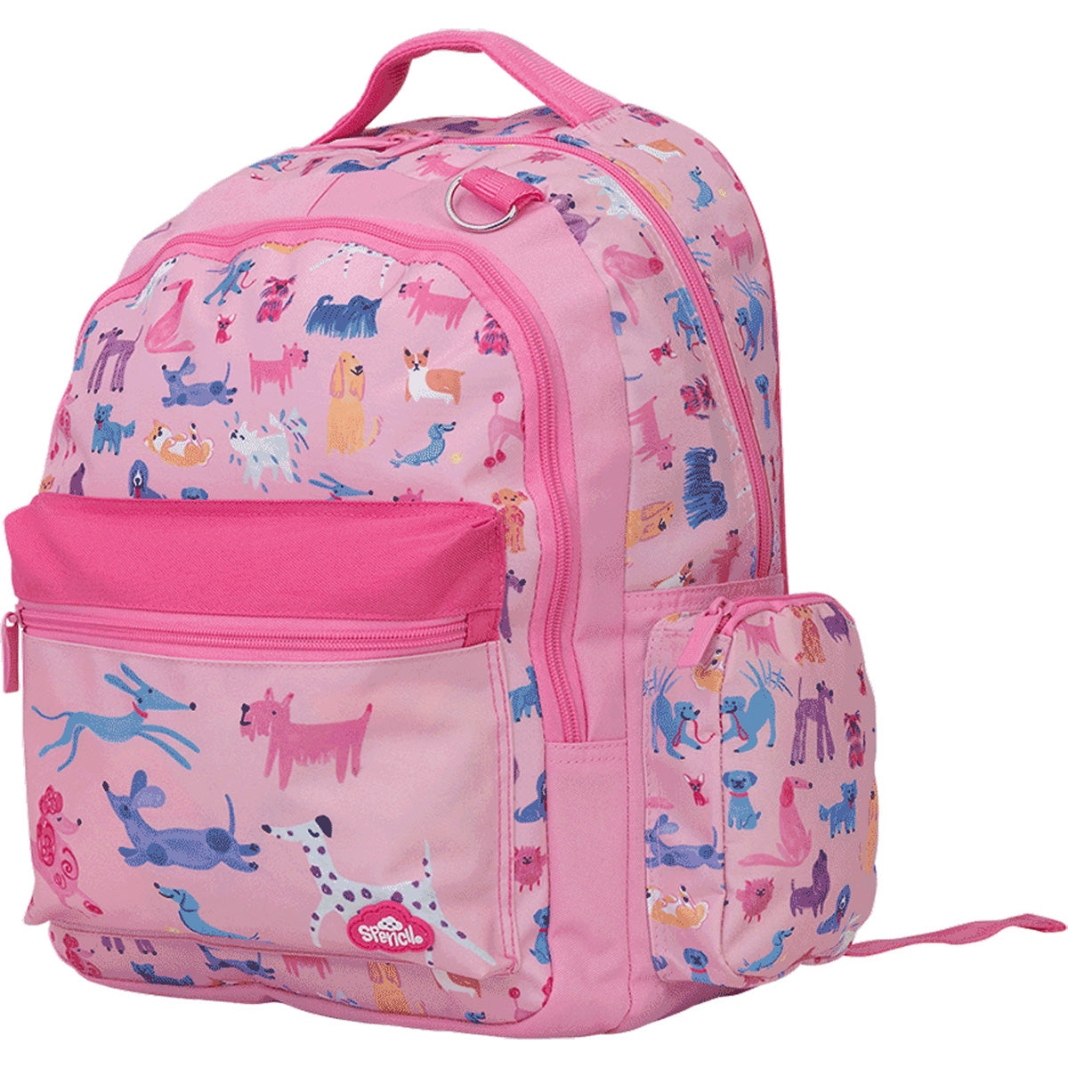 Spencil Doodle Dogs Junior Backpack 350 X 300mm - Cafe Supply