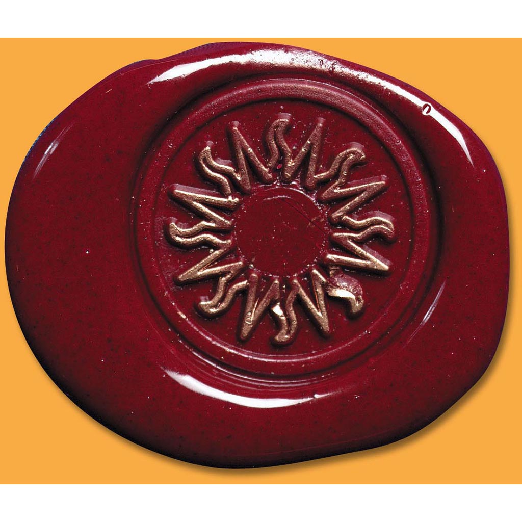 Herbin Wooden Handle Round Seal Sun