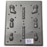 Small Christmas Shapes Mould (0.6mm) - Cafe Supply