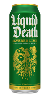 Liquid Death Severed Lime Sparkling Water 500ml