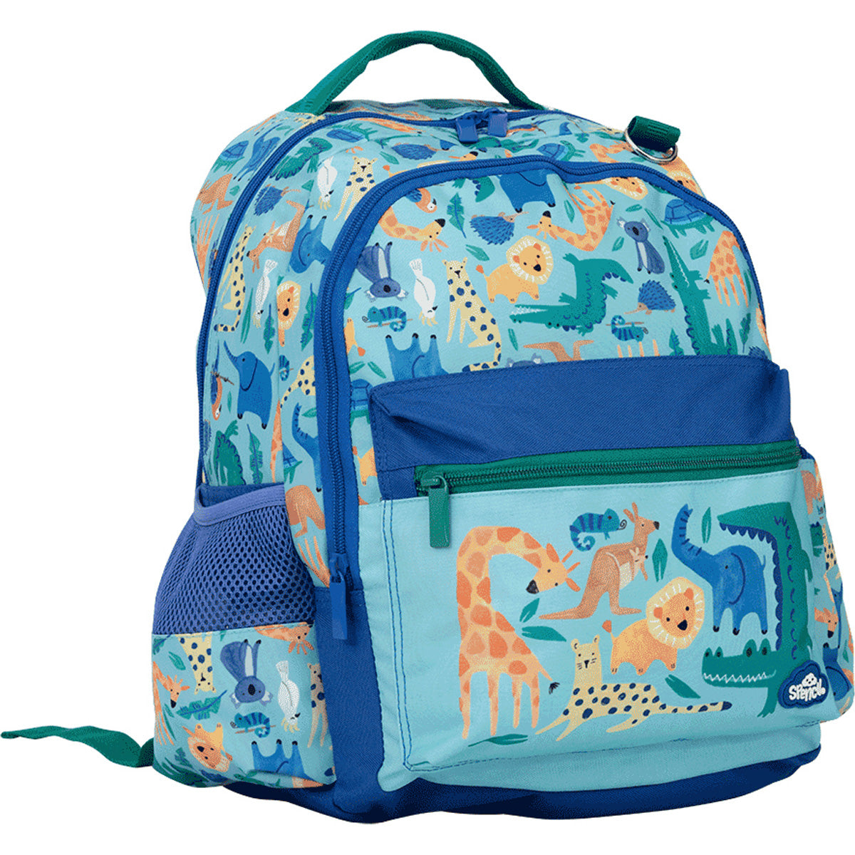 Spencil Safari Puzzle Junior Backpack 350 X 300mm - Cafe Supply