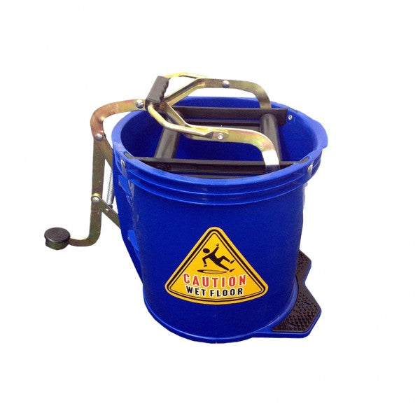 16L Wringer Mop Bucket - Blue (Pack of 2) - Cafe Supply