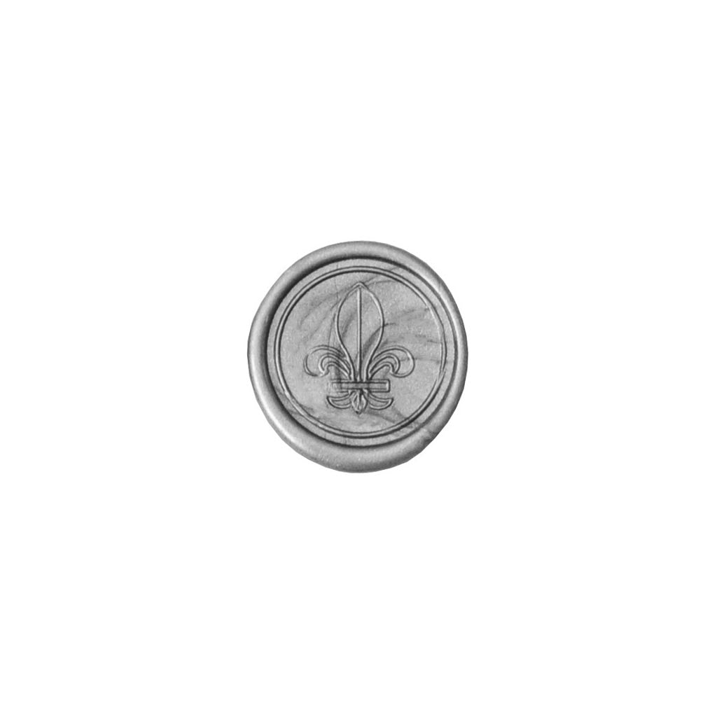 Herbin Wooden Handle Round Seal Lily