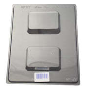 Large Deep Oblong Chocolate/Craft Mould 0.6mm - Cafe Supply
