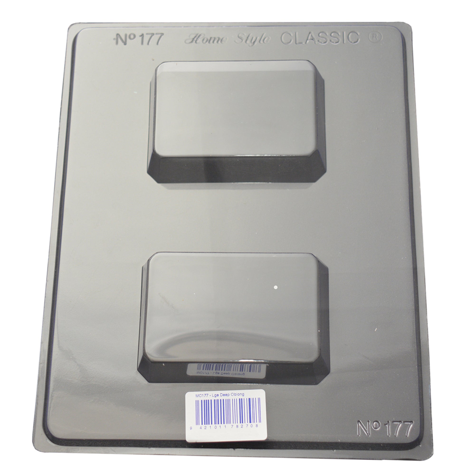 Large Deep Oblong Chocolate/Craft Mould 0.6mm - Cafe Supply