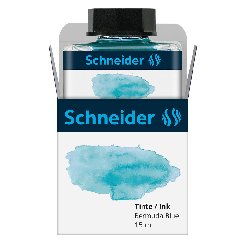 Schneider Bottle Pastel Ink 15ml Bermuda Blue - Cafe Supply