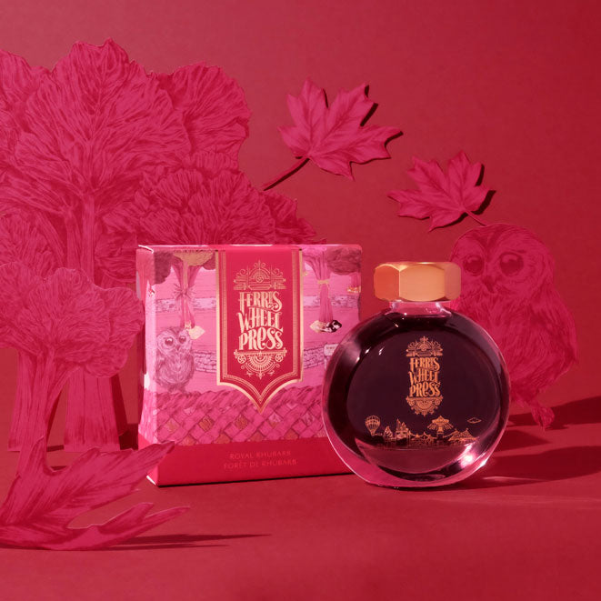 Ferris Wheel Press Fountain Pen Ink Royal Rhubarb 38ml