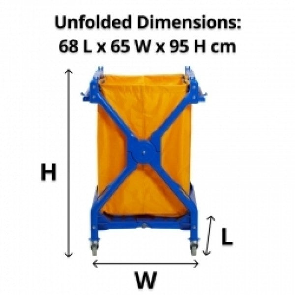 Compass Scissor Laundry X-Cart - Cafe Supply