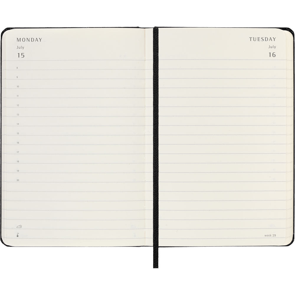 Moleskine Diary 12 Month Daily HC Pocket Black