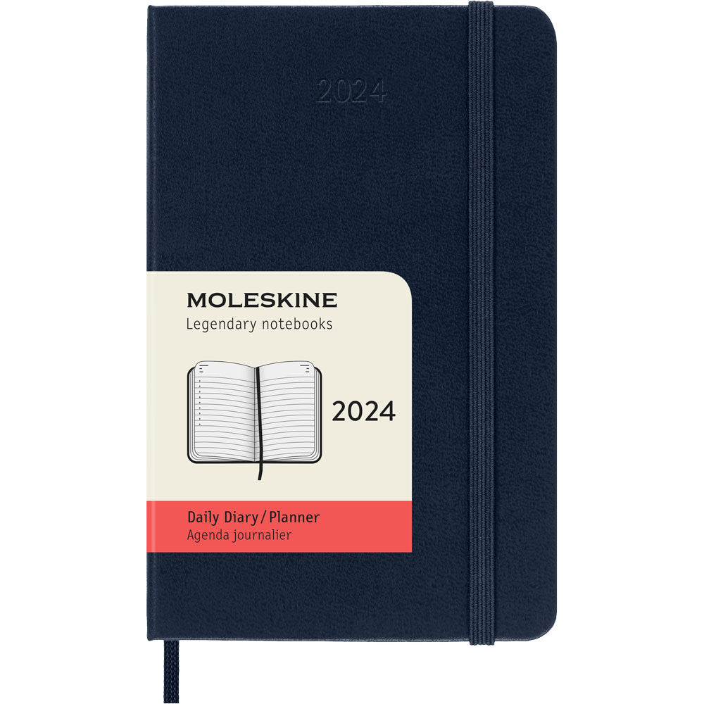 Moleskine Diary 12 Month Daily HC Pocket Myrtle Green