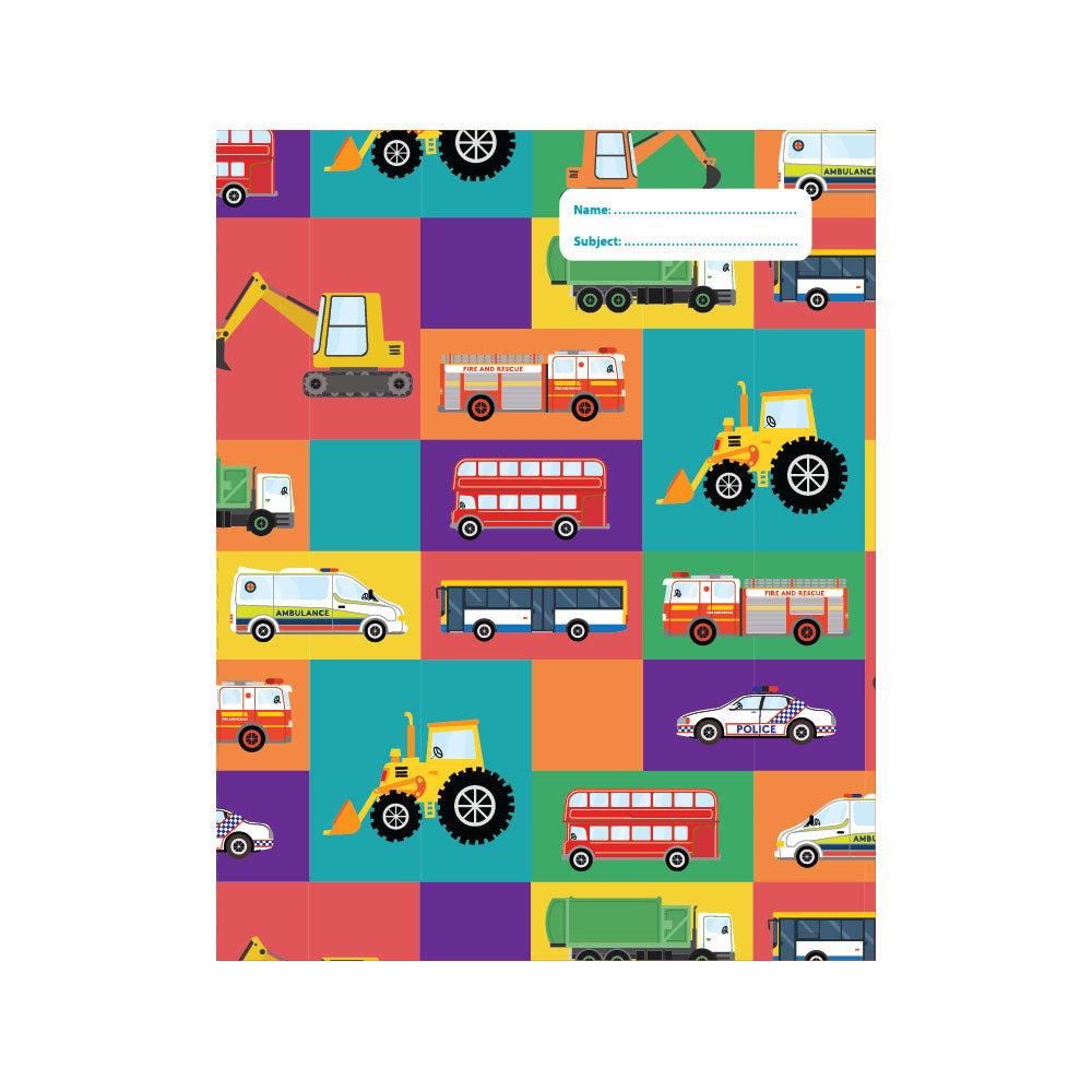 Spencil Book Cover 1B5 10 Assorted Designs - Cafe Supply