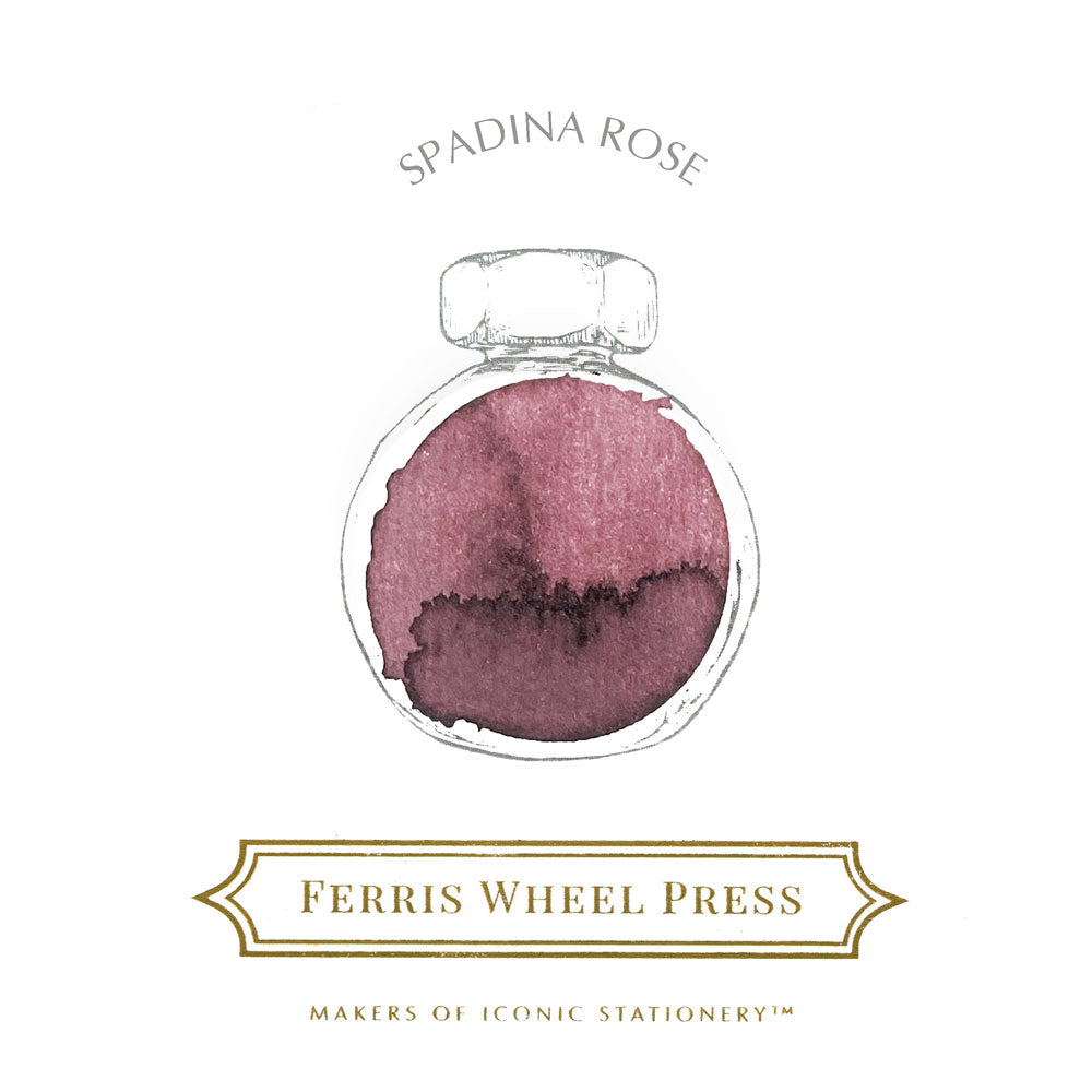Ferris Wheel Press Fountain Pen Ink Spadina Rose 38ml