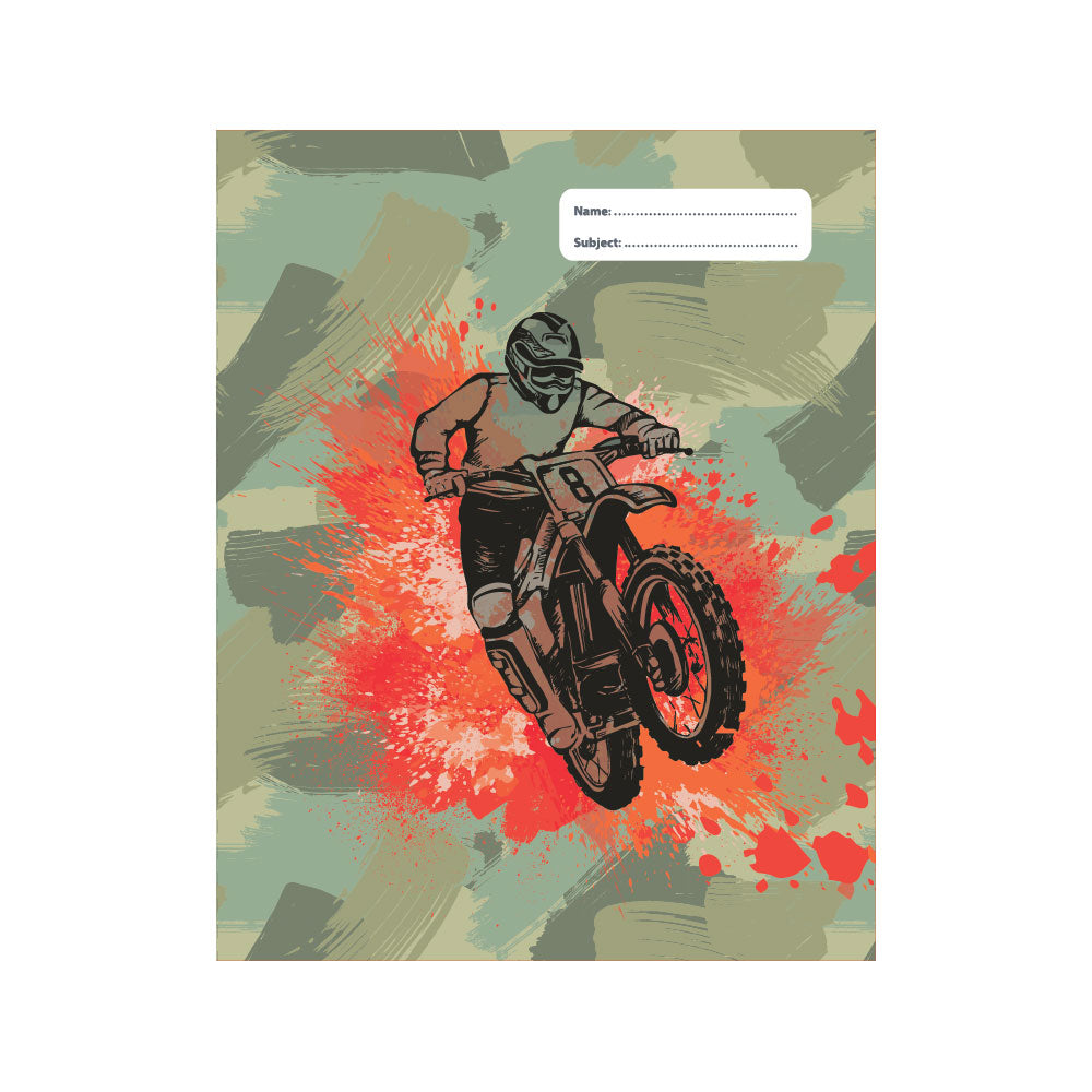 Spencil Book Cover 1B5 10 Assorted Designs - Cafe Supply