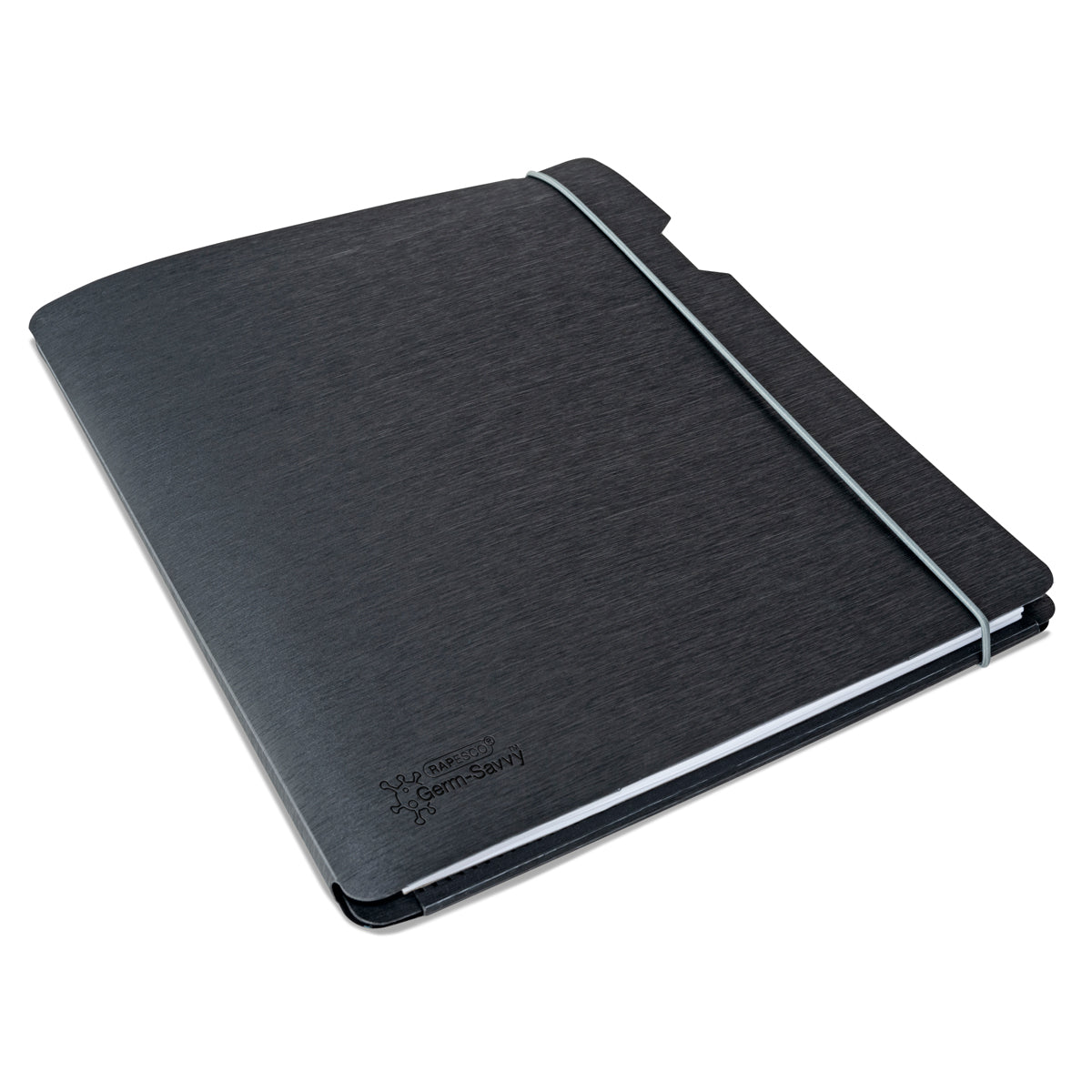 Rapesco Germ-Savvy Antibacterial A4 Refillable Note Pad Folder with 3 Refill Pads - Cafe Supply