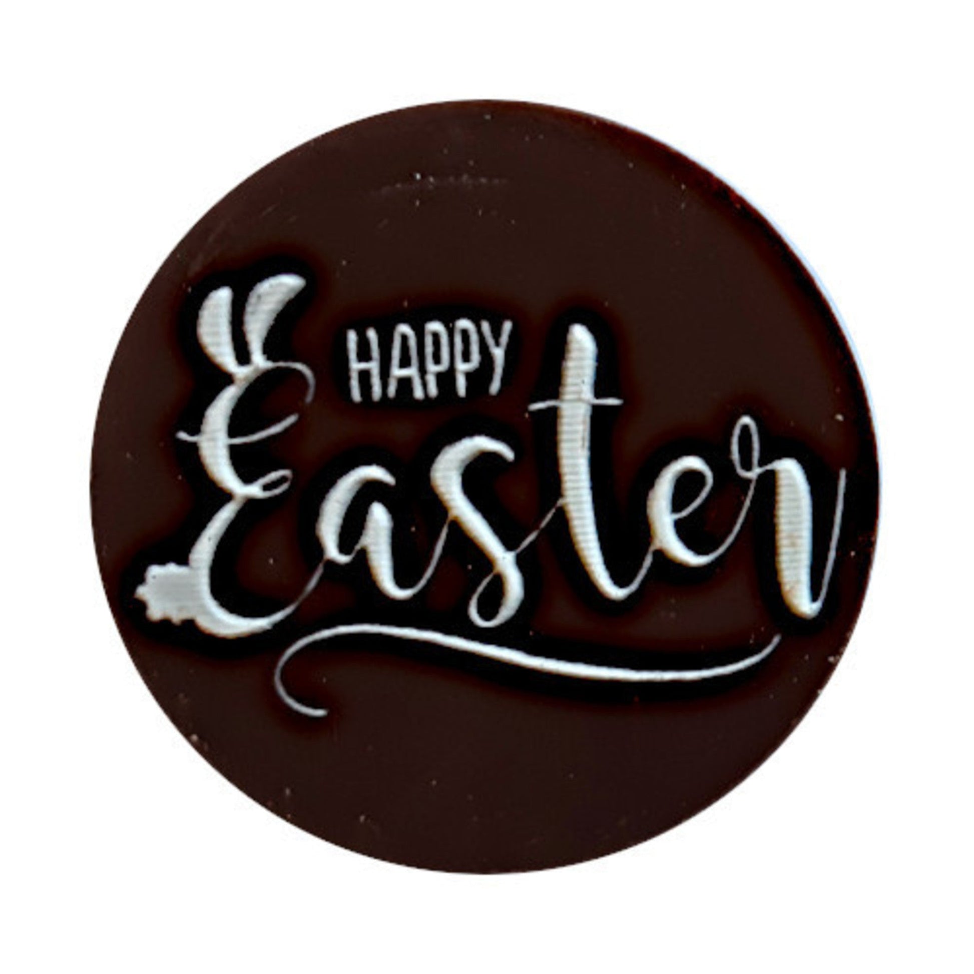 Chocolate Dark Easter Round Assorted - 50mm - Cafe Supply