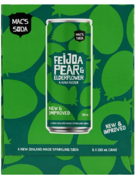 Mac's Feijoa Pear & Elderflower 6 x 250ml