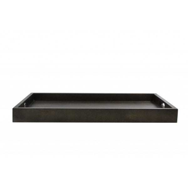 Room Service Tray Dark Mangowood - Cafe Supply
