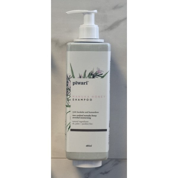 Piwari 480ml Shampoo Pump Bottle - Cafe Supply