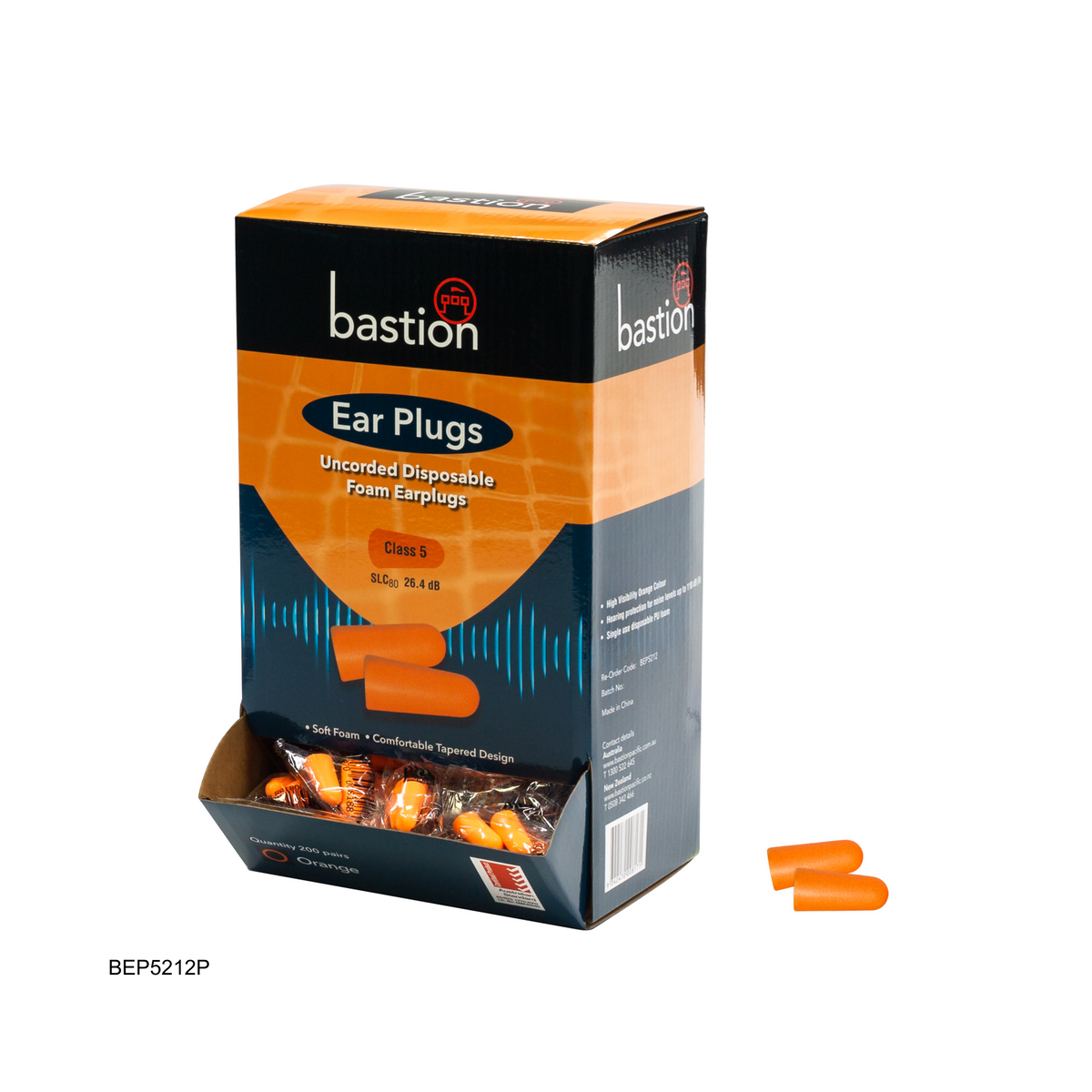 Bastion Ear Plugs, Uncorded