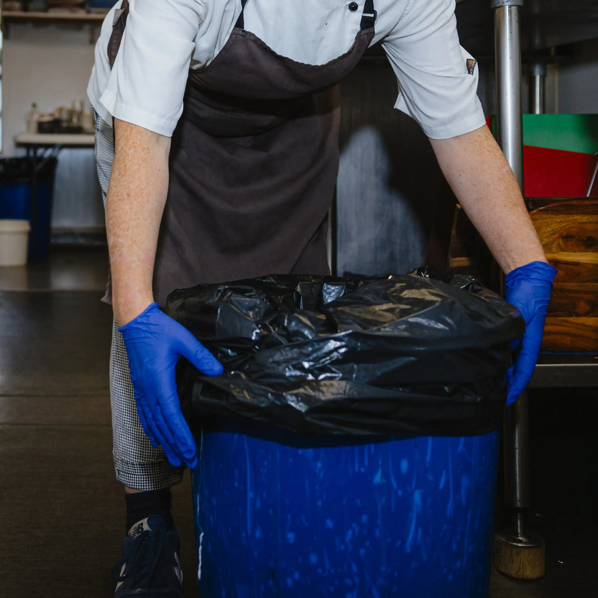 Bastion Bin Liner on a Roll 80L Black